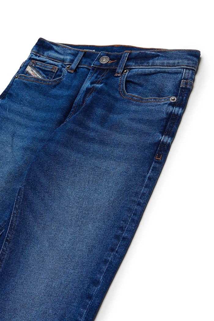 Chłopiec Diesel jeansy straight dziecięce D-LUCAS-J TROUSERS J00981.KXBU5 niebieski