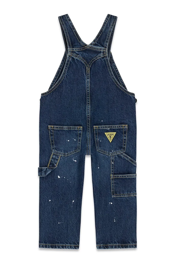 Guess ogrodniczki dziecięce GJ X MINIONS N6YA08.D2276.9BY2 niebieski AW26