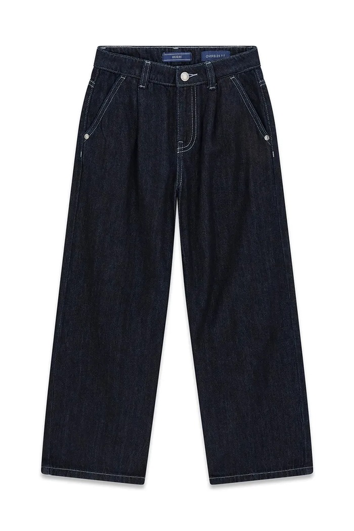 Guess Jeansy relaxed fit dziecięce L6YA10.D1234.9BY2 niebieski AW26