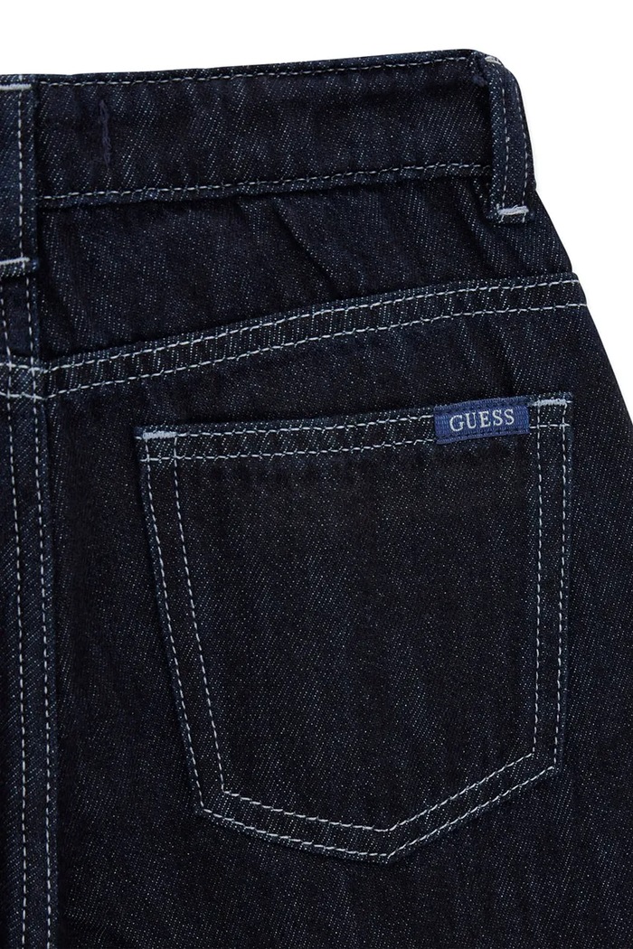 Jeansy relaxed fit dziecięce Guess L6YA10.D1234.9BY2 niebieski