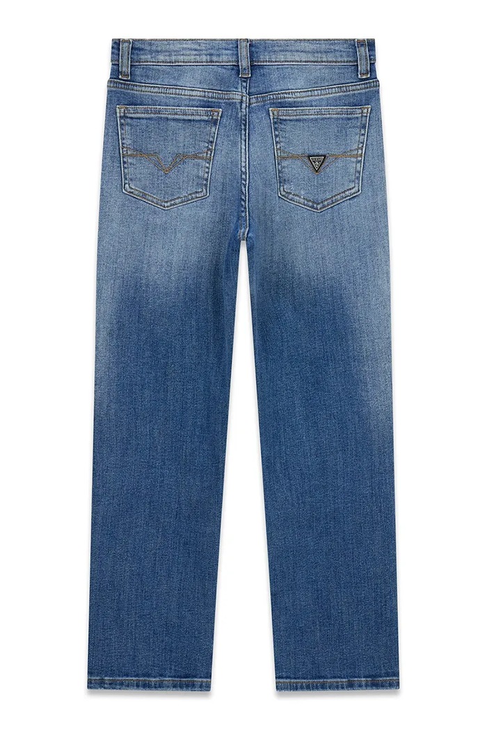 Guess jeansy regular dziecięce L6YA06.D1230.9BY2 niebieski AW26