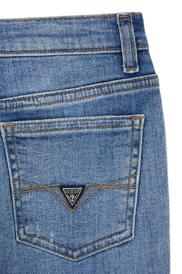 Chłopiec Guess jeansy regular dziecięce L6YA06.D1230.9BY2 niebieski