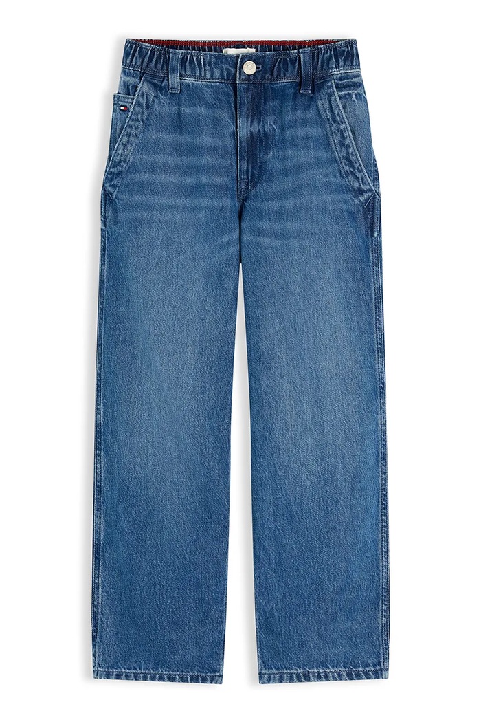 Tommy Hilfiger jeansy dziecięce BAGGY KB0KB10468.128.176.9BY2 niebieski AW26