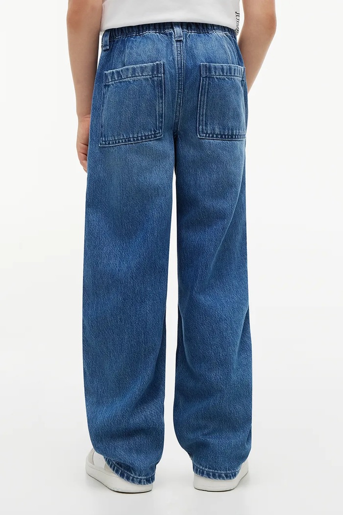 Tommy Hilfiger jeansy dziecięce BAGGY niebieski KB0KB10468.128.176.9BY2