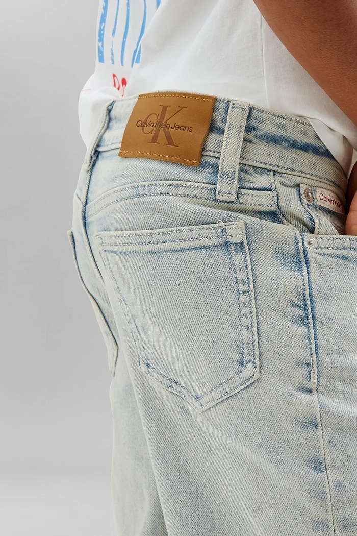 Calvin Klein Jeans jeansy relaxed fit dziecięce SKATER LVCKTJC21B.128.176.9BY2 szary