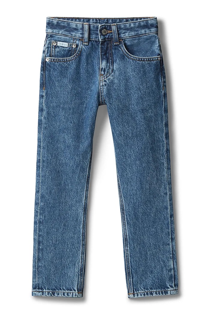 Calvin Klein Jeans jeansy dziecięce DAD LVCKTJC20B.128.176.9BY2 niebieski AW26