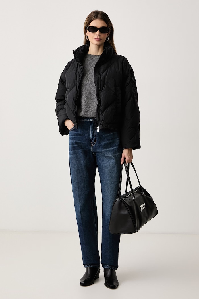 Weekend Max Mara Jeansy relaxed fit damskie WKDCEDRO 2625186042600 granatowy AW26