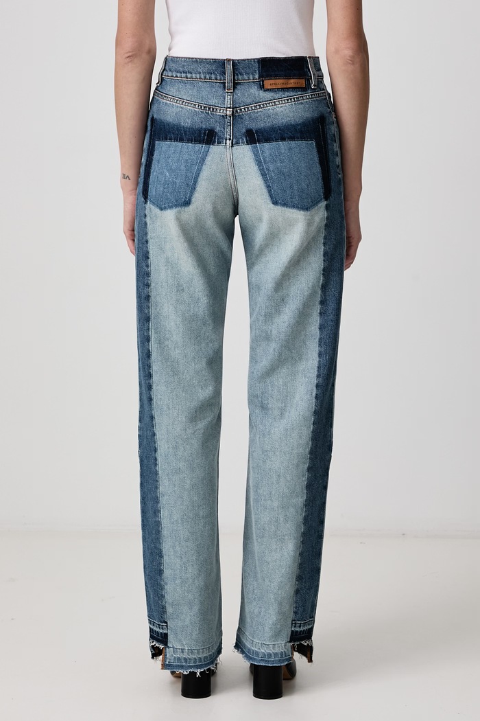 Clothing Stella McCartney Straight jeans Women's 6D05153SQH76 blue