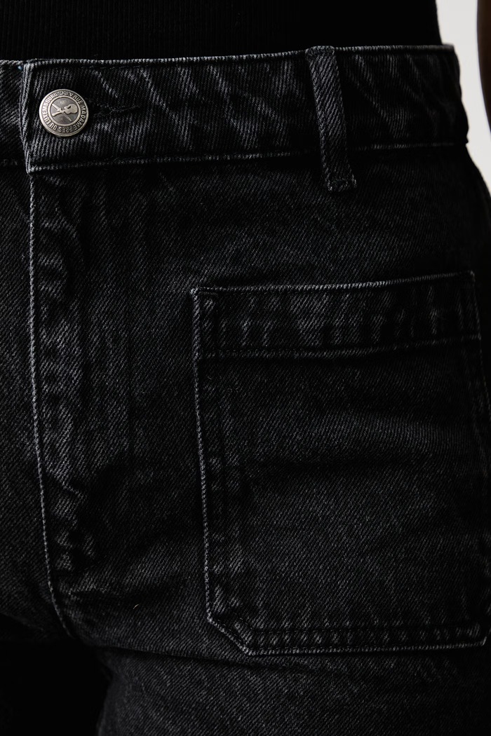 VICTORIA jeansy relaxed fit damskie A.P.C. niebieski COHDK.F09250