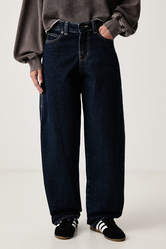 Dickies Jeansy loose damskie granatowy DK0A885J0DD1
