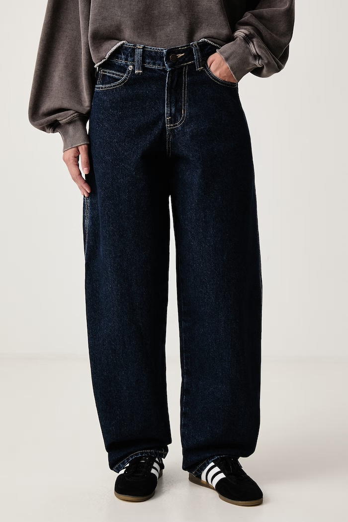 Dickies Jeansy loose damskie granatowy DK0A885J0DD1