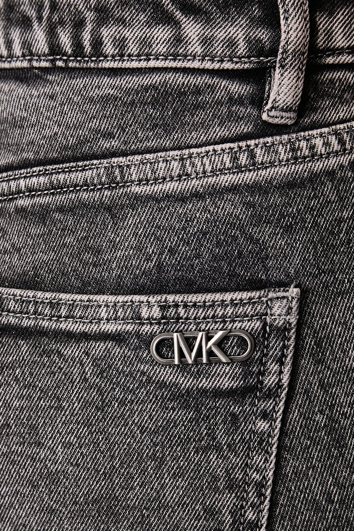 Jeansy bootcut damskie MICHAEL Michael Kors MF690ANFKE szary