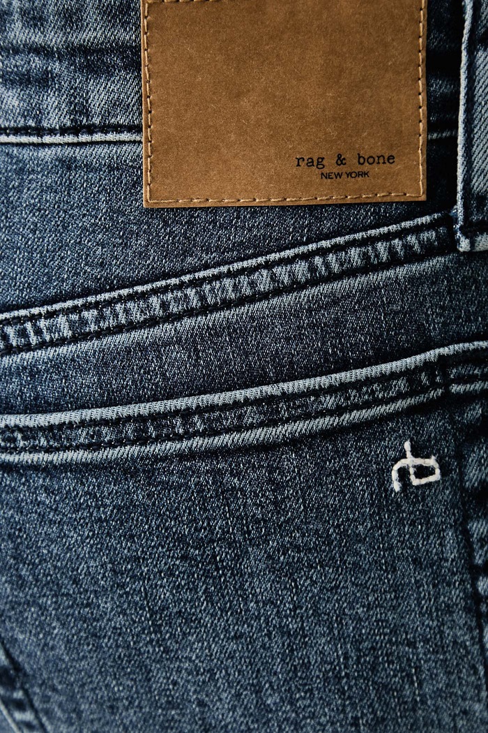 Jeansy bootcut damskie Kinsley rag & bone RJ4B26P1FSA niebieski