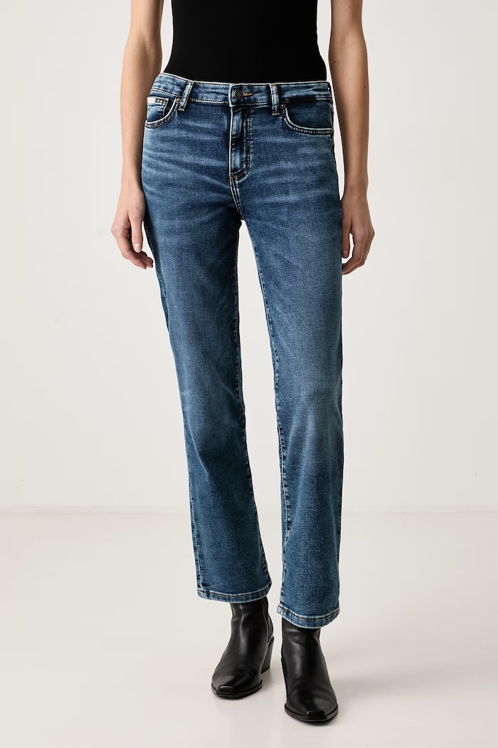 Guess Jeans Straight traperice za žene plava W6BA98.D1836