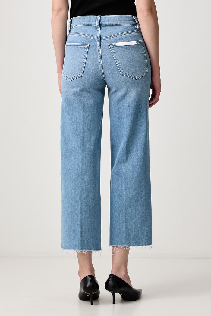 Clothing Frame LE SLIM PALAZZO CROP Women's LSPCRF814 blue