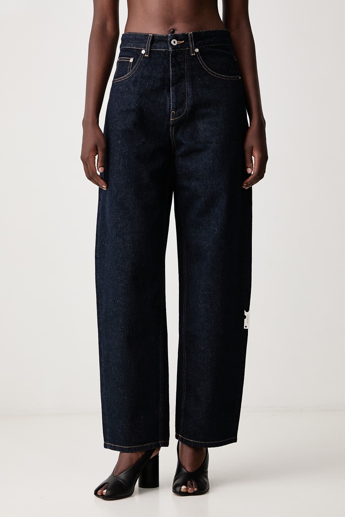 Off-White Balloon relaxed fit Γυναικεία μπλε 2FM00580B