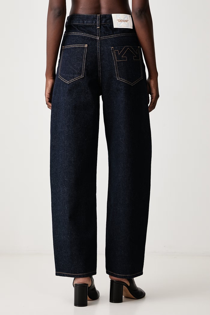 Ρούχα Off-White Balloon relaxed fit Γυναικεία 2FM00580B μπλε