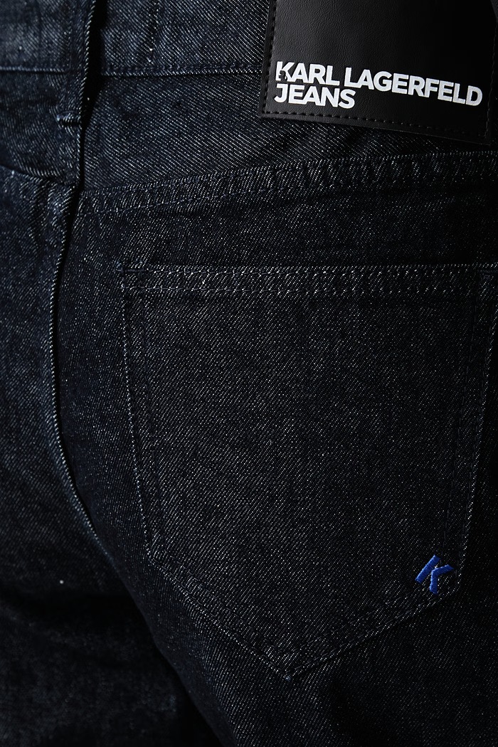 Barrel traperice za žene Karl Lagerfeld Jeans B4W10112 mornarsko plava