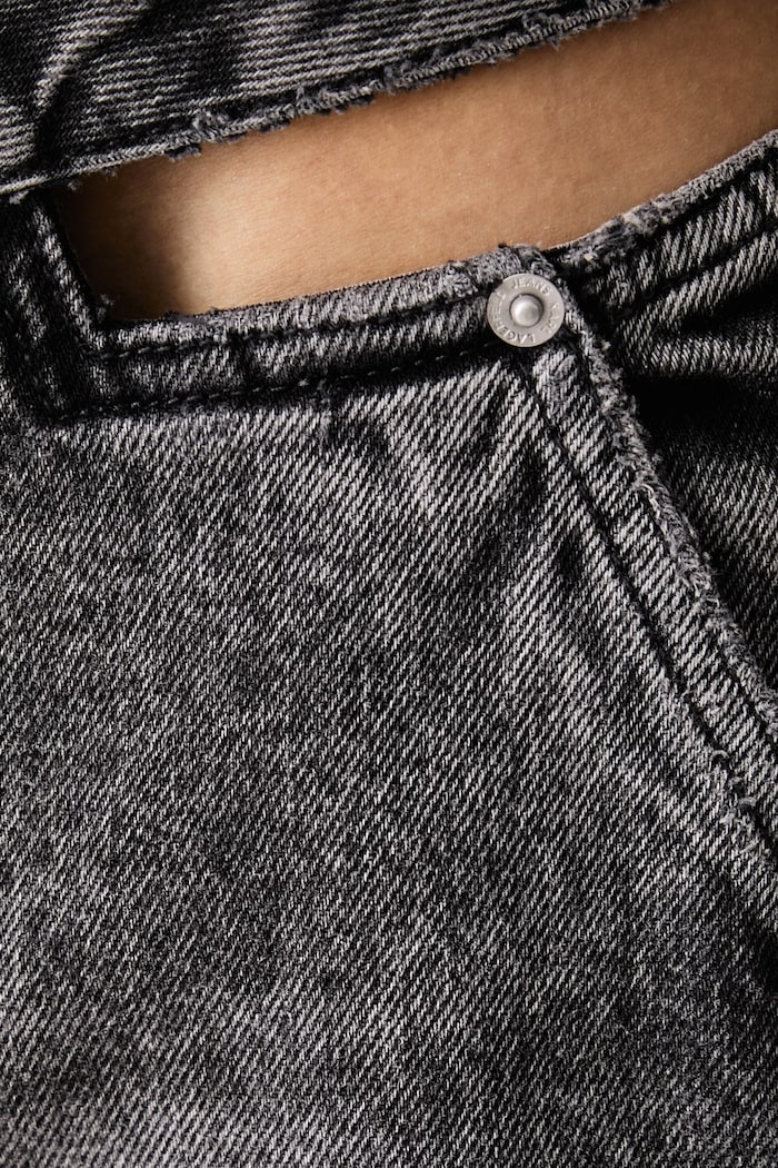 Mom fit traperice za žene Karl Lagerfeld Jeans B4W10048 siva