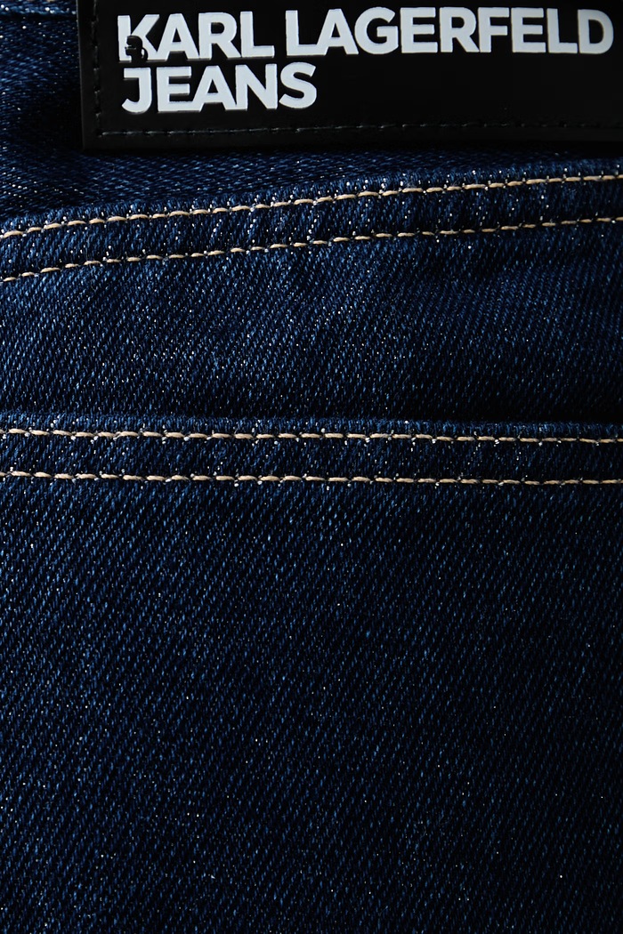 Relaxed fit Γυναικεία Karl Lagerfeld Jeans B4W10043 σκούρο μπλε