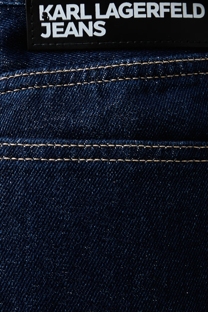 Relaxed fit Γυναικεία Karl Lagerfeld Jeans B4W10043 σκούρο μπλε