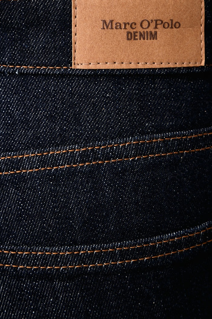 Jeansy straight damskie Marc O'Polo 5000014482 granatowy
