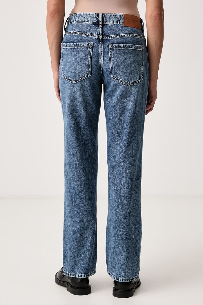 Odzież Marc O'Polo Jeansy flare damskie 5000011637 niebieski