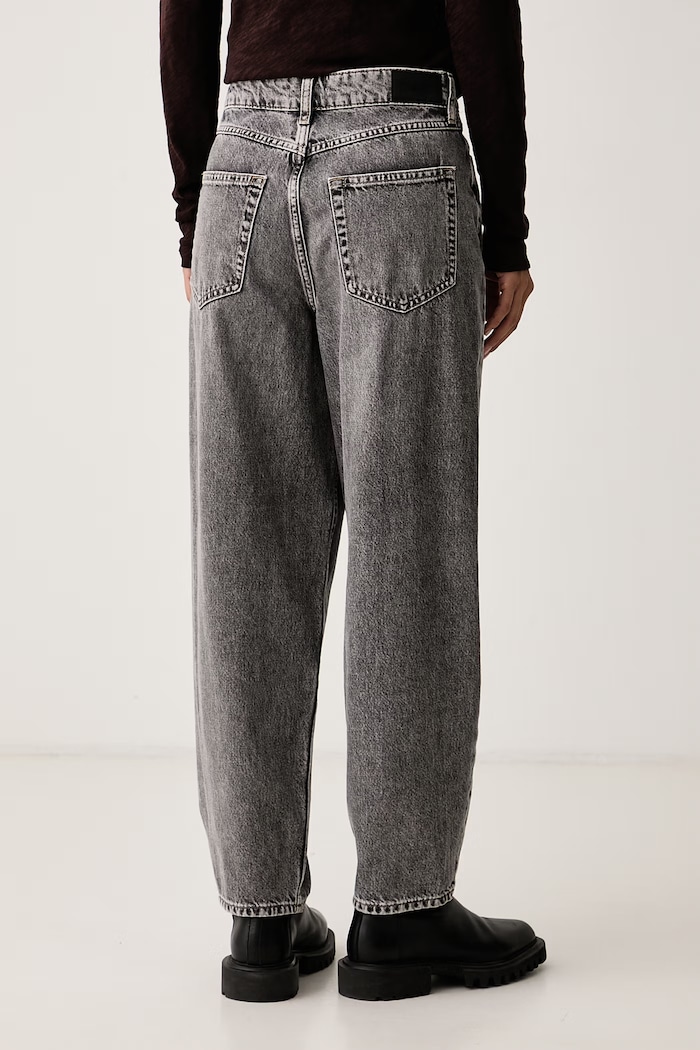 Odzież Marc O'Polo Jeansy barrel damskie 5000011628 szary