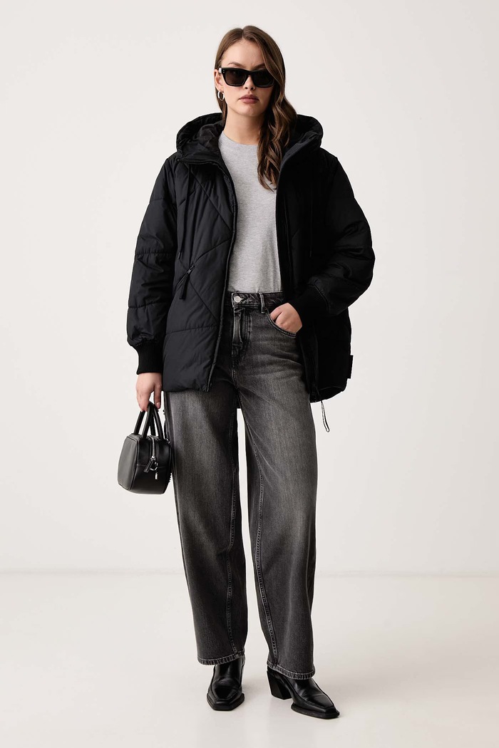 Marc O'Polo Jeansy relaxed fit damskie 5000011586 szary AW26
