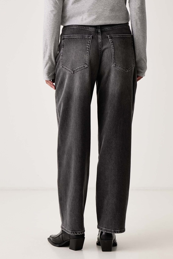 Odzież Marc O'Polo Jeansy relaxed fit damskie 5000011586 szary