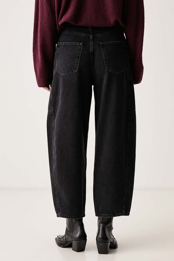 Odzież Marc O'Polo Jeansy barrel damskie 5000009772 czarny