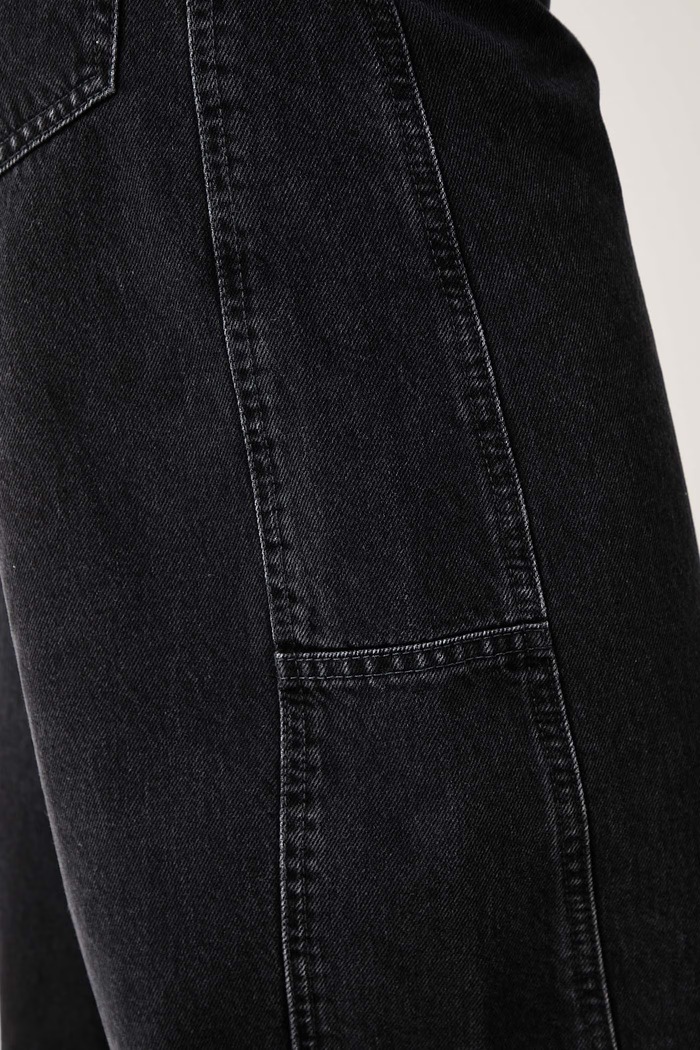 Jeansy barrel damskie Marc O'Polo 5000009772 czarny