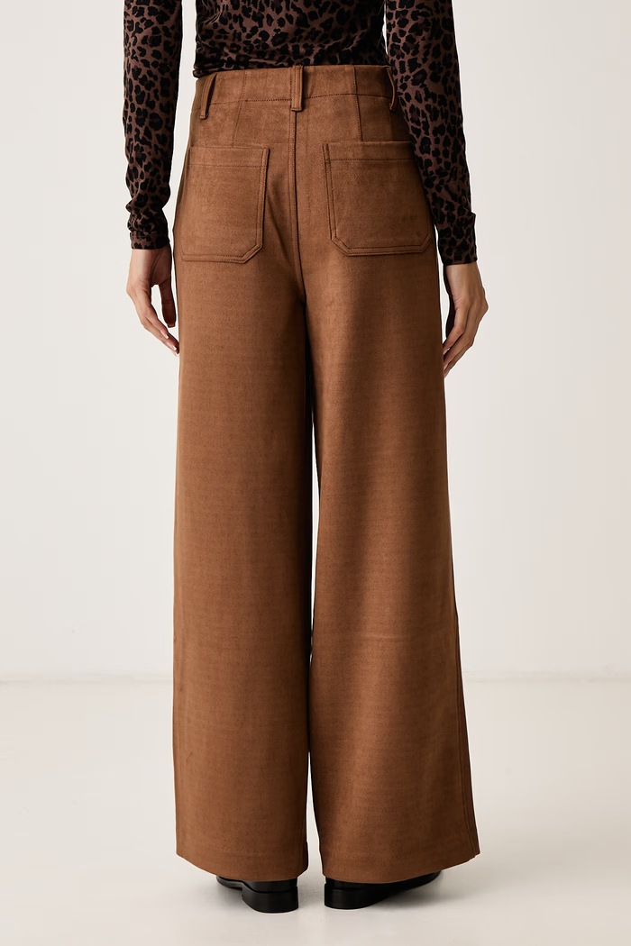 Odzież DKNY Spodnie damskie DJ6P3164 brązowy