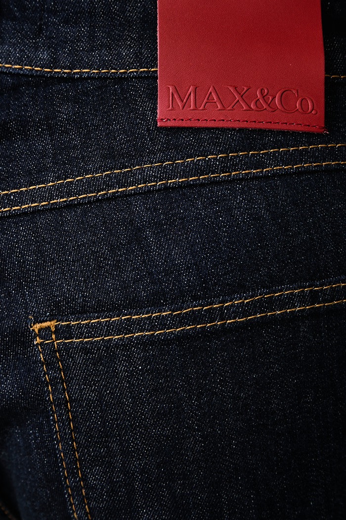 Jeansy wide leg damskie ADITO Max&Co. granatowy 2626186063200