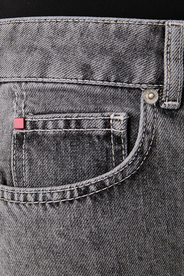 Jeansy straight damskie SENIOR Max&Co. szary 2626186033200