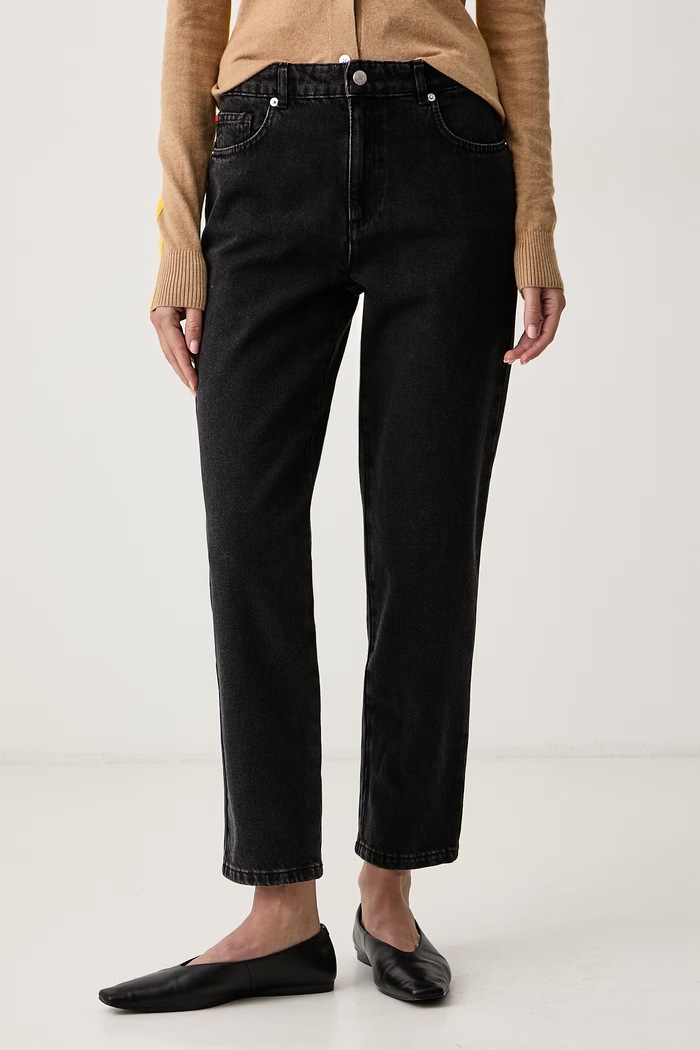 Max&Co. Jeansy slim fit damskie GENE czarny 2626186013200