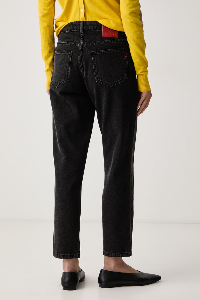 Odzież Max&Co. Jeansy slim fit damskie GENE 2626186013200 czarny