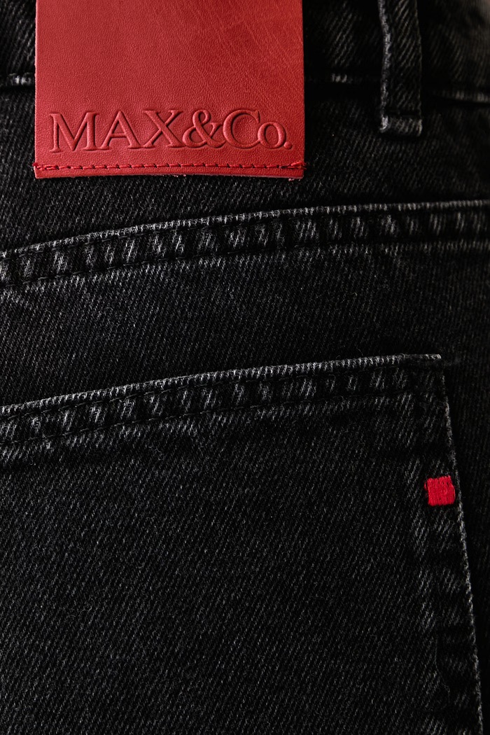 Jeansy slim fit damskie GENE Max&Co. 2626186013200 czarny