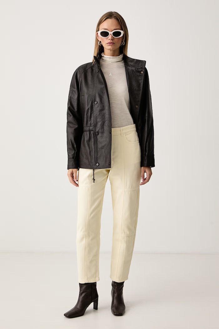 Patrizia Pepe Jeansy damskie 2P0101.D0044 beżowy AW26