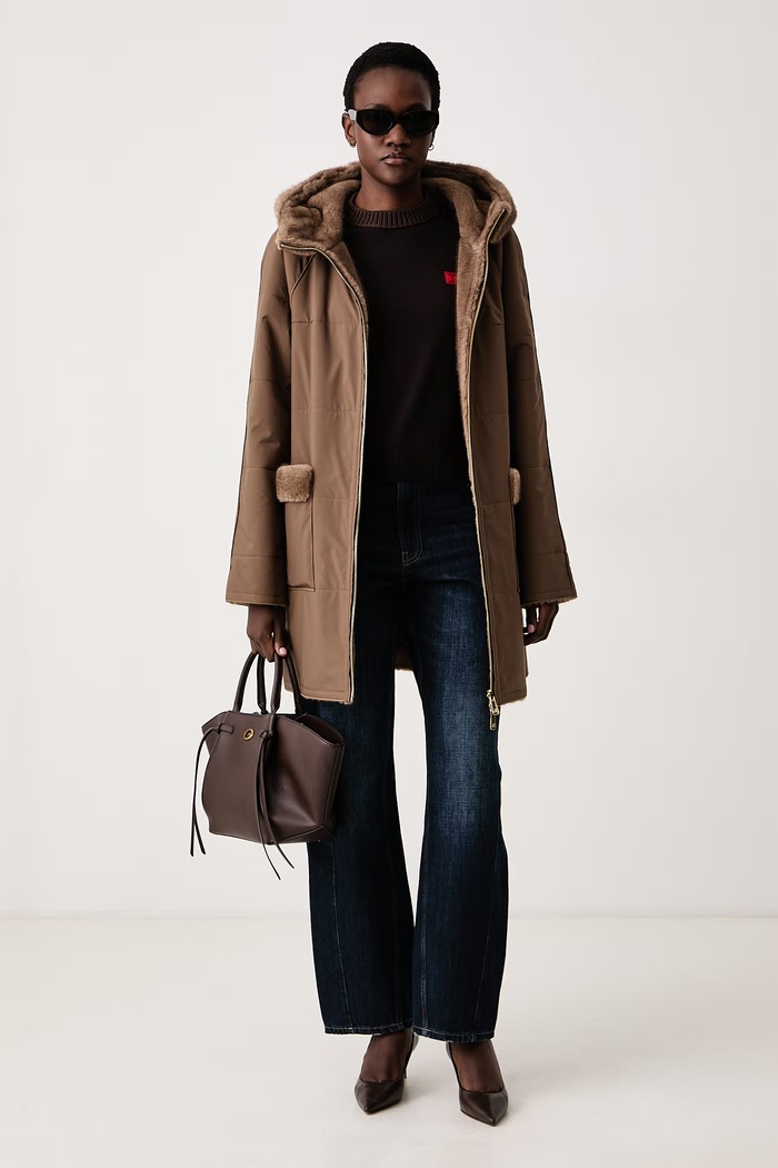 Patrizia Pepe Jeansy relaxed fit damskie 2P0037.D0042 granatowy AW26