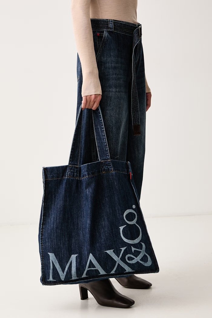 Bermudy damskie jeansowe EPOCHE Max&Co. 2626186071200 granatowy