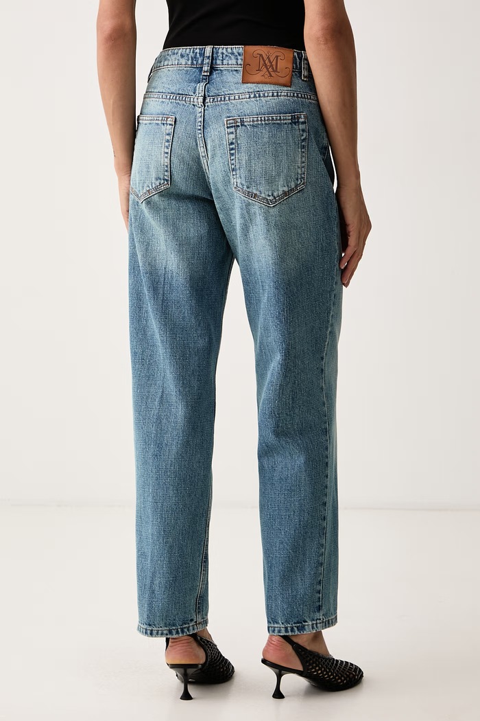 Odzież Max&Co. Jeansy carrot damskie MAROSO 2626186061200 niebieski