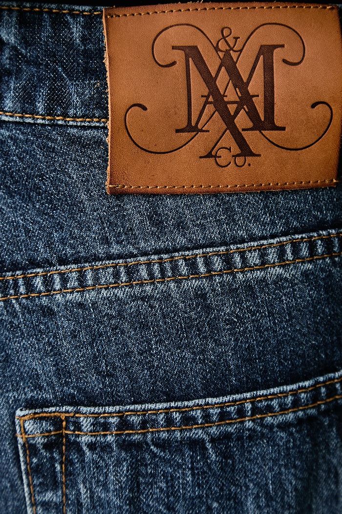 Jeansy carrot damskie PANETTO Max&Co. granatowy 2626186031200