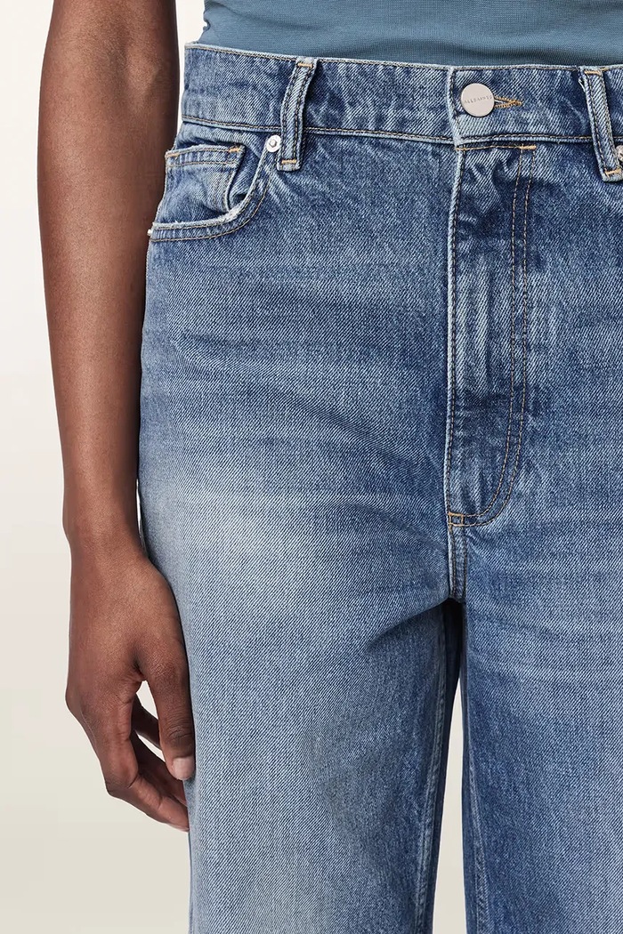 Jeansy damskie FOX AllSaints W039EF niebieski