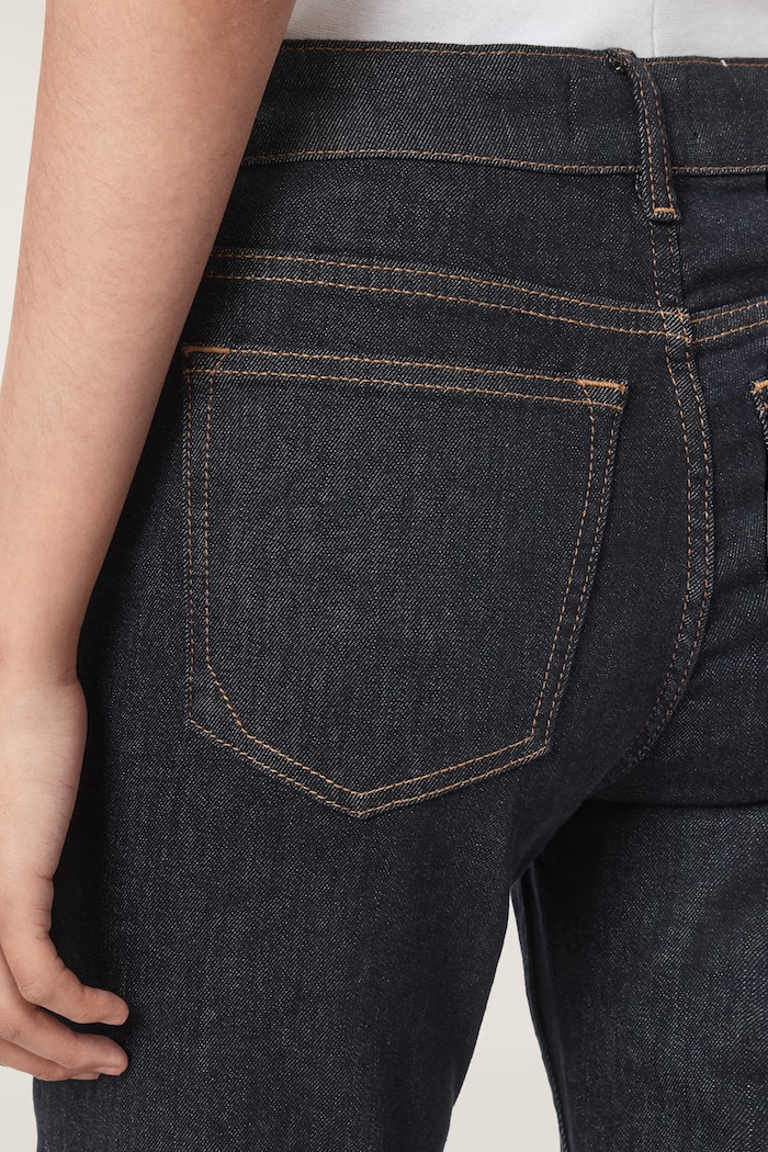 Jeansy bootcut damskie HALDAN AllSaints granatowy W021EF