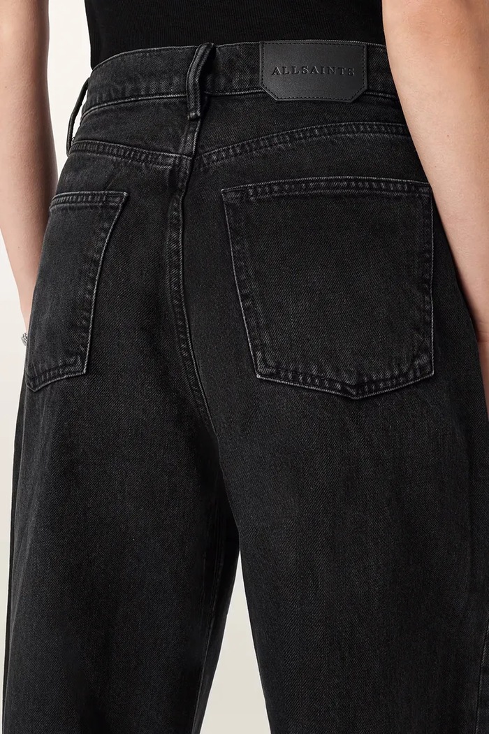 Jeansy damskie AKI CROSSOVER JEAN AllSaints czarny W091ED