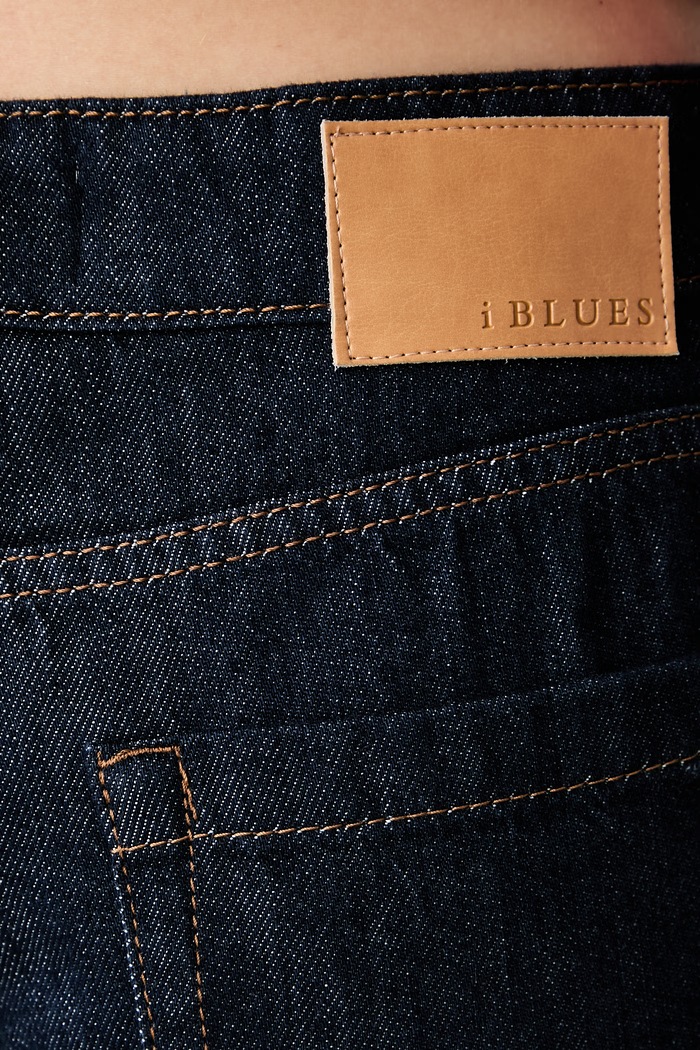 iBlues jeansy straight damskie IBLCARRIE granatowy 2627186051200