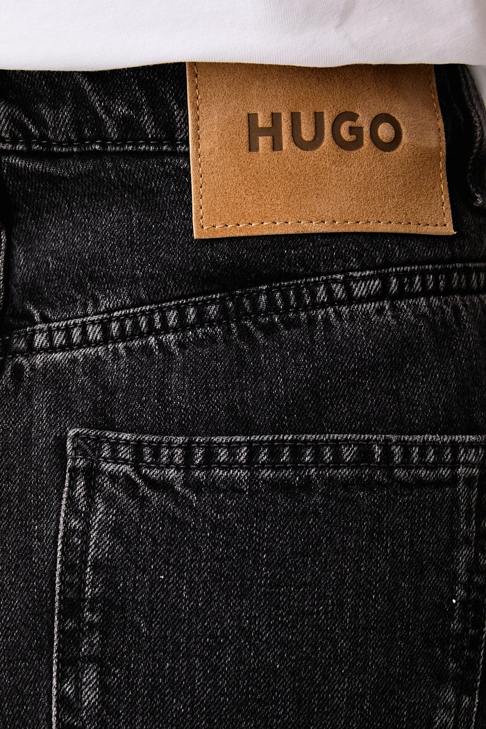 Blugi loose pentru femei Leni_S_B HUGO Blue 50567305 negru
