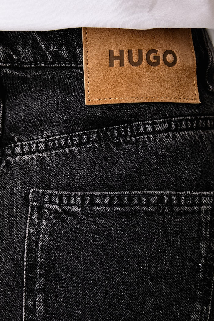 Blugi loose pentru femei Leni_S_B HUGO Blue 50567305 negru