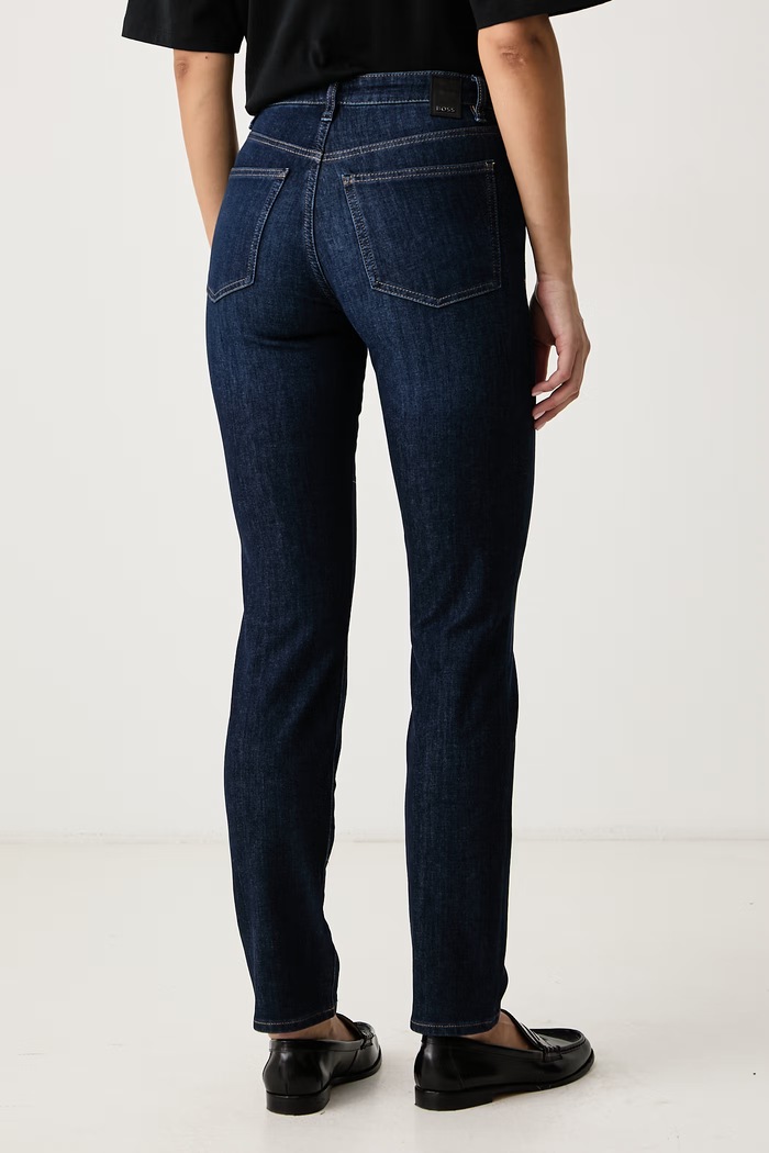 Ρούχα BOSS Slim fit Γυναικεία STATE-SLIM 2.0 50569592 σκούρο μπλε